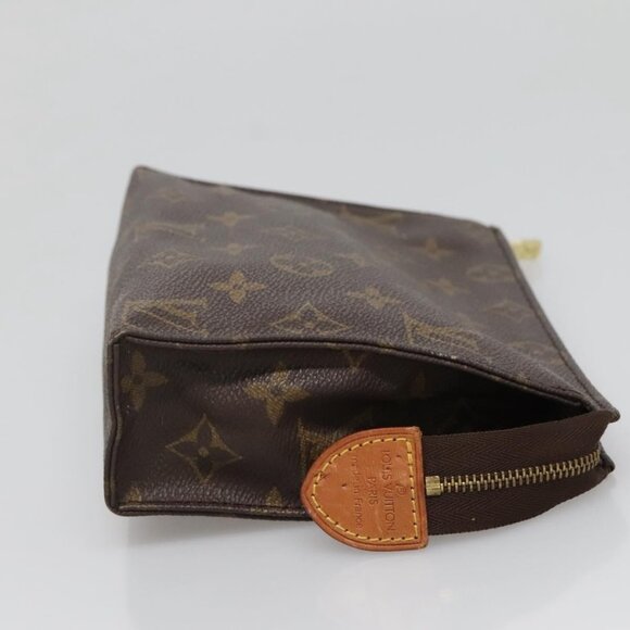 LOUIS VUITTON Monogram Poche Toilette 19 Pouch M47544 LV Auth 139379 - Picture 5 of 16